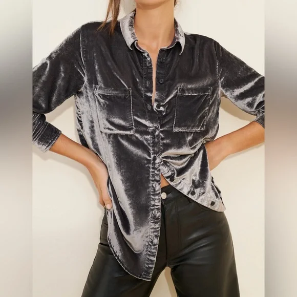 Pilcro by Anthropologie Relaxed Velvet
Buttondown - Picture 5 of 5